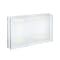 Azar Displays Self Adhesive Clear Acrylic Wall Sign Holder Frame 17'' W x 11'' H -Landscape / Horizontal, 2PK 122037-2PK - alternate 1